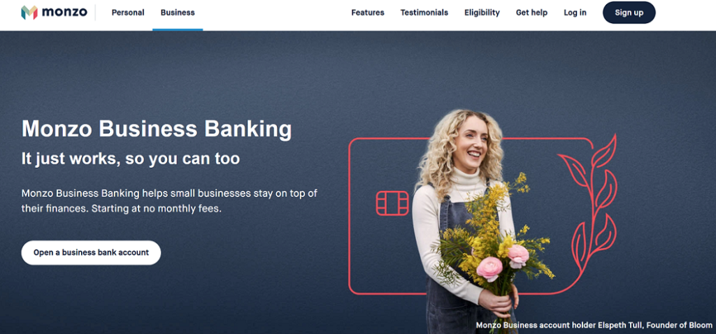 monzo business account