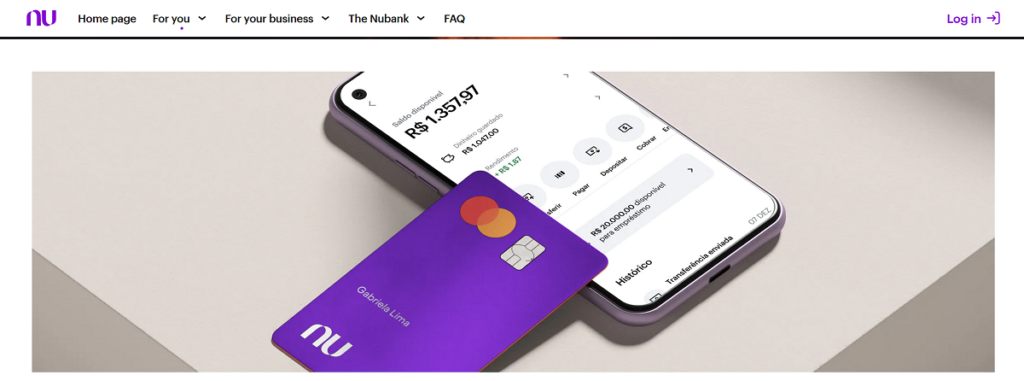 nubank digital account