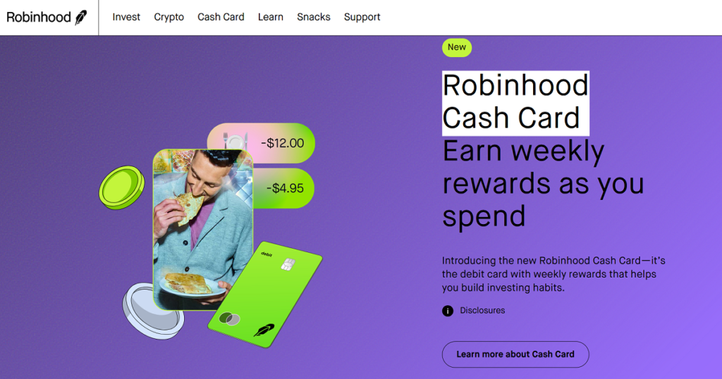 robinhood digital banking