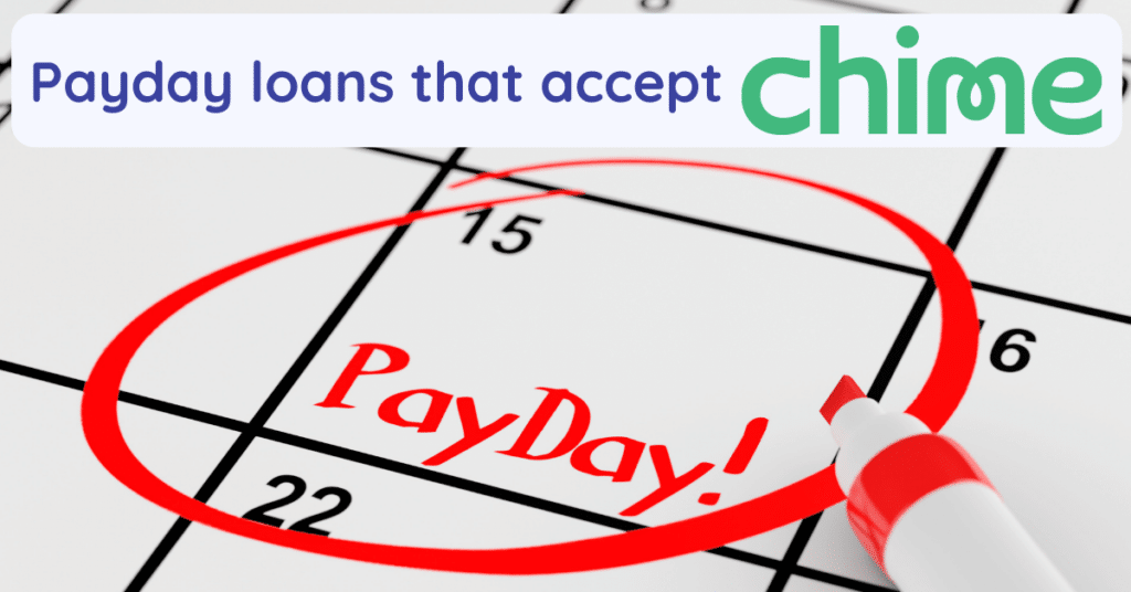 payday loans that accept chime