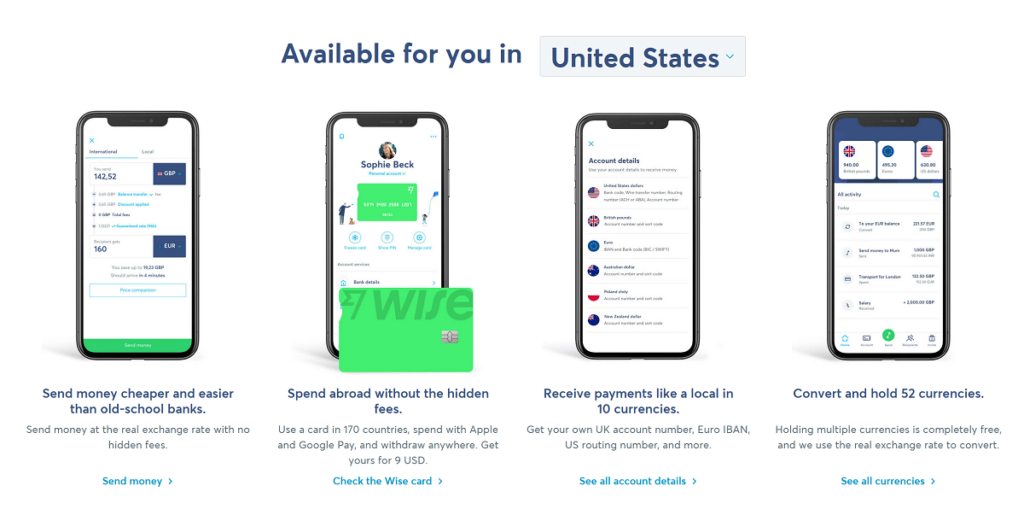 wise features in the us