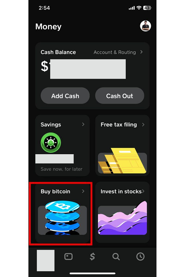 cash app buy bitcoin