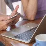 transfering money on mobile at home
