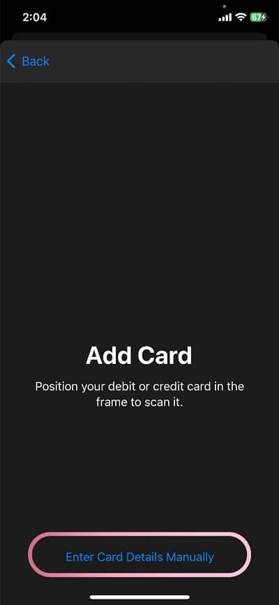 add card
