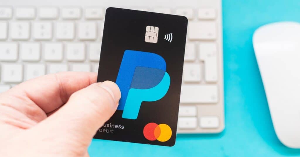 contactless paypal card mastercard