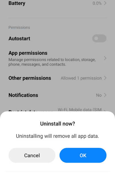 how do you uninstall cash app