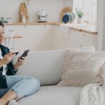 making payment on the couch