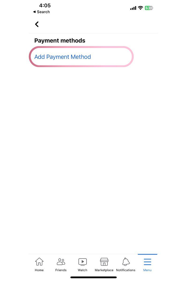 add payment method