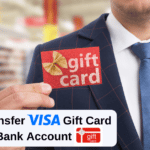 how to transfer visa gift card to bank account