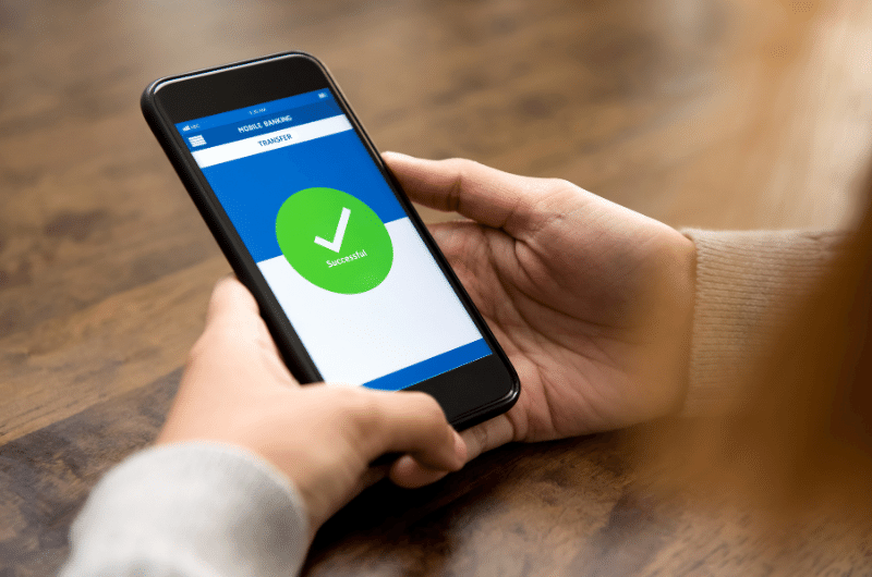 mobile banking bank transfer