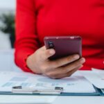 mobile getting bank statement