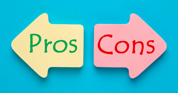 pros and cons illustration
