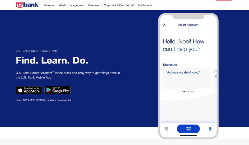 us bank smart assistant