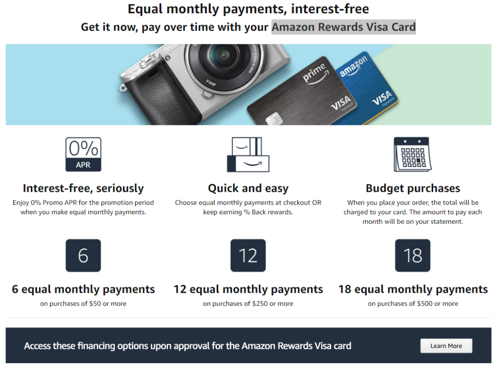 amazon rewards visa card