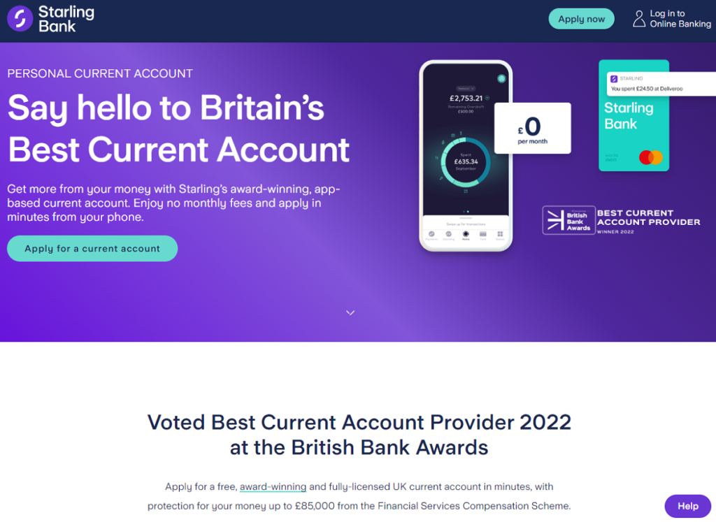 starling current account