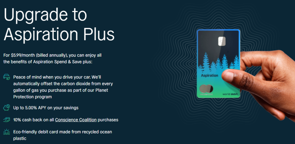 aspiration plus card