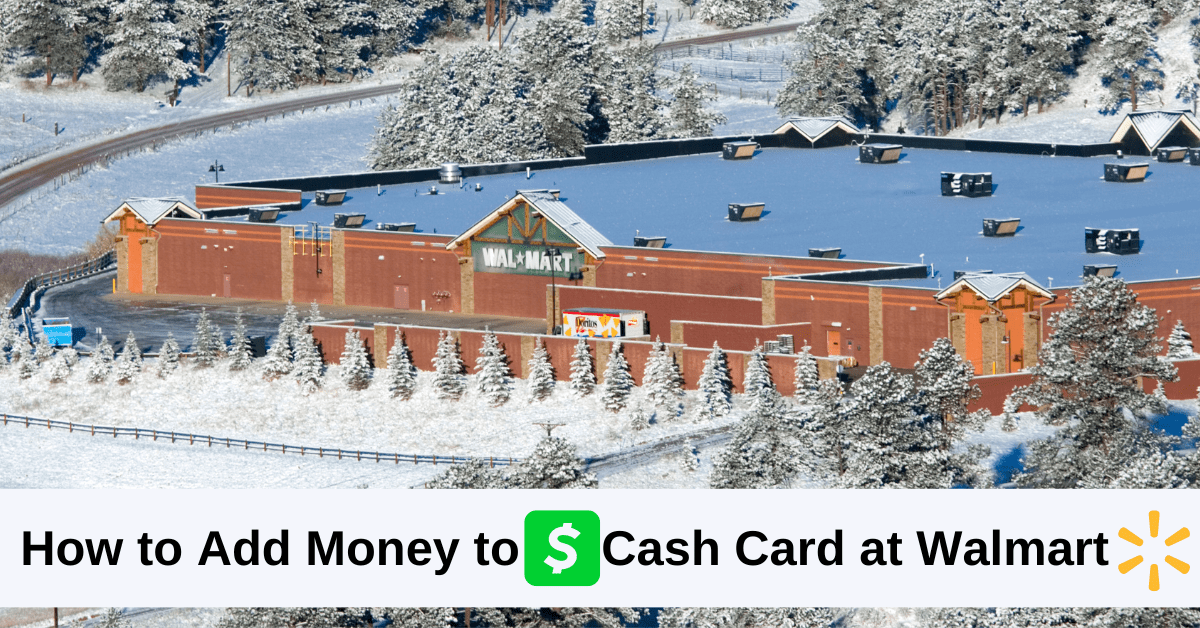 how to add money to cash card at walmart