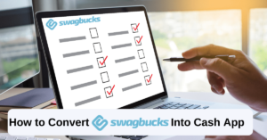 how to convert swagbucks into cash app