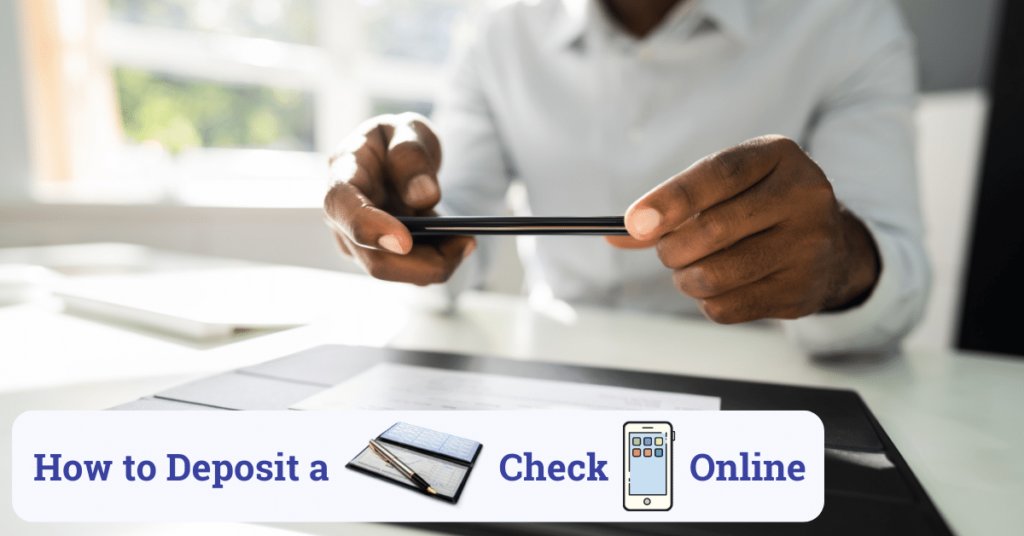 how to deposit a check online