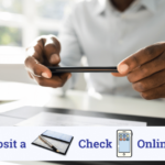 how to deposit a check online