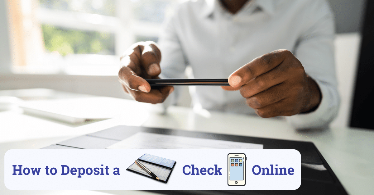 how to deposit a check online