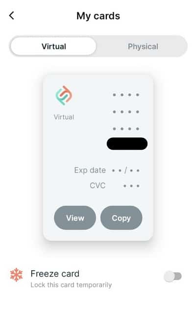 virtual card