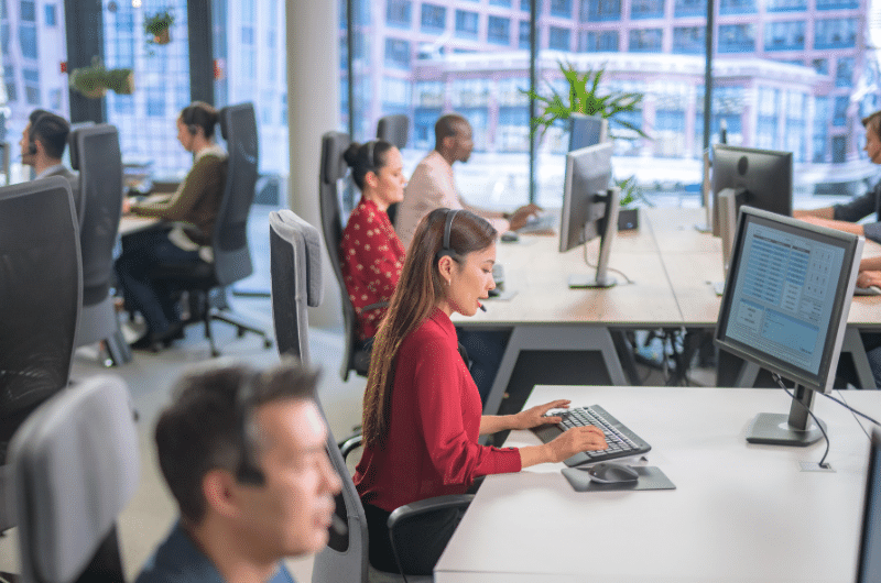 customer service team