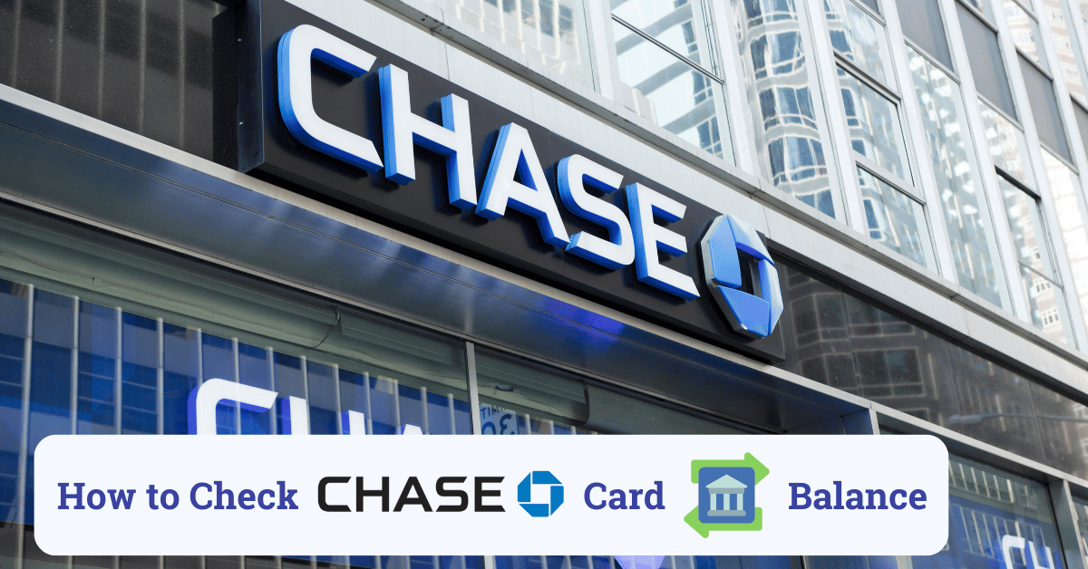 how to check chase card balance