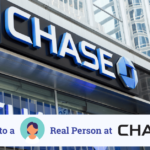 how to talk to a real person at chase bank