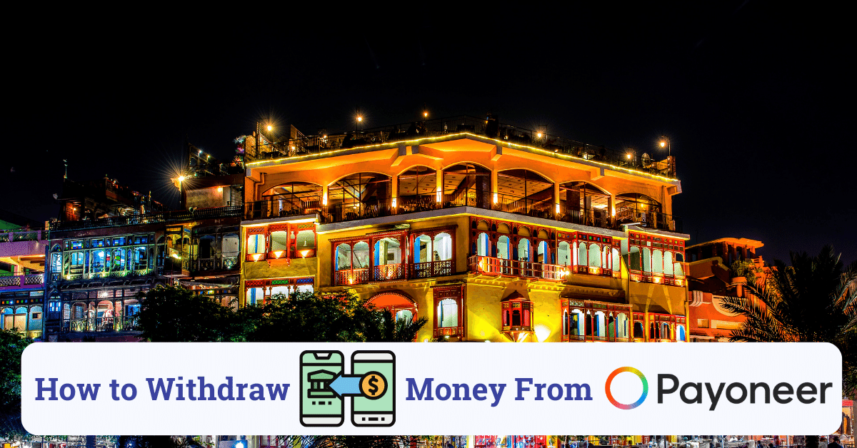 how to withdraw money from payoneer in pakistan