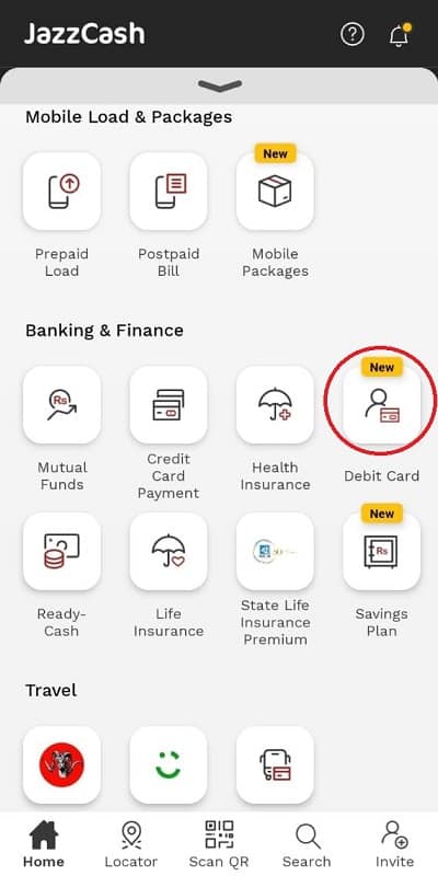 jazzcash virtual debit card