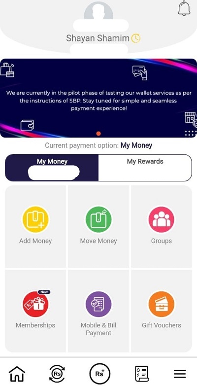 keenu wallet app