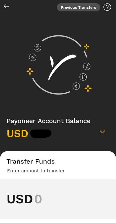 payoneer balance jazzcash