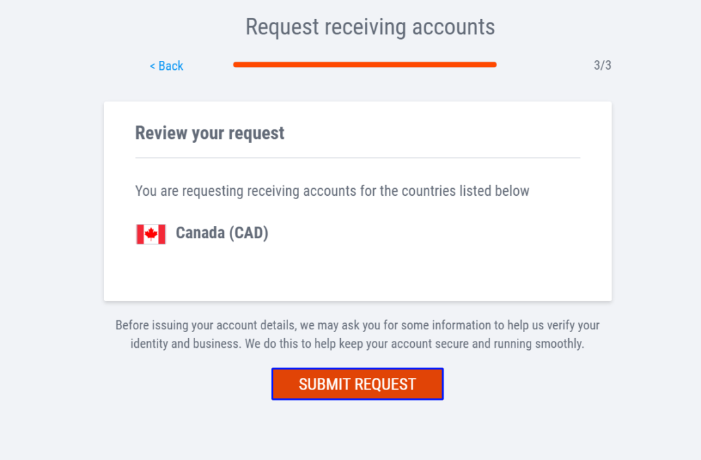 payoneer cad currency