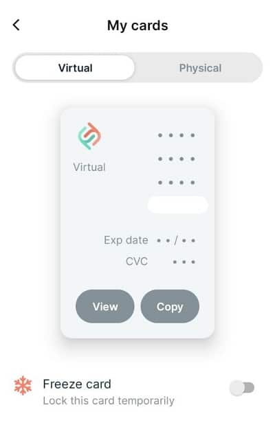 sadapay virtual debit card
