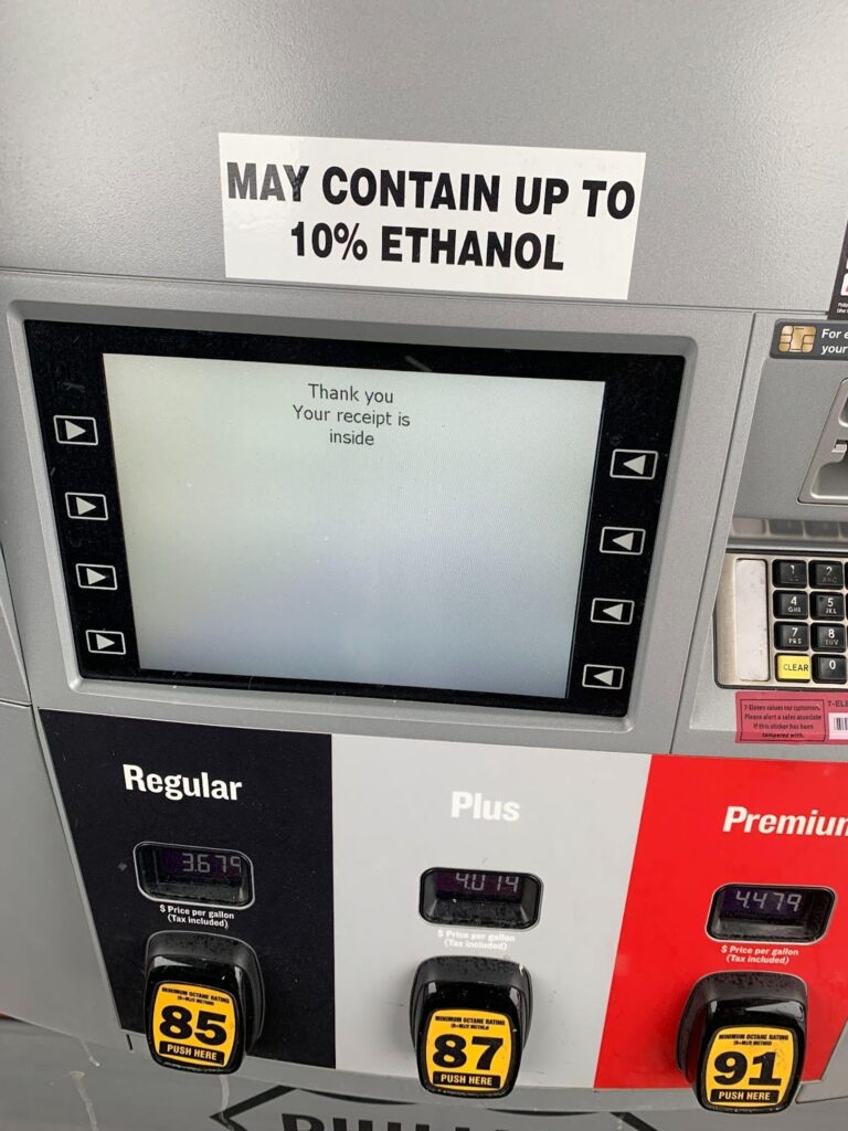 after paying with venmo gas pump