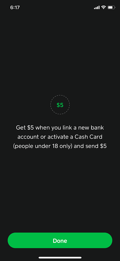 cash app referral code linking bank account