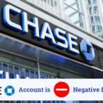 chase account is negative for too long
