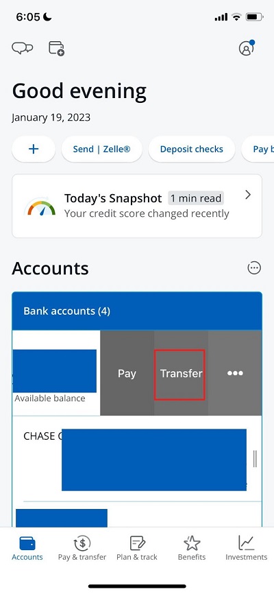 chase external transfer