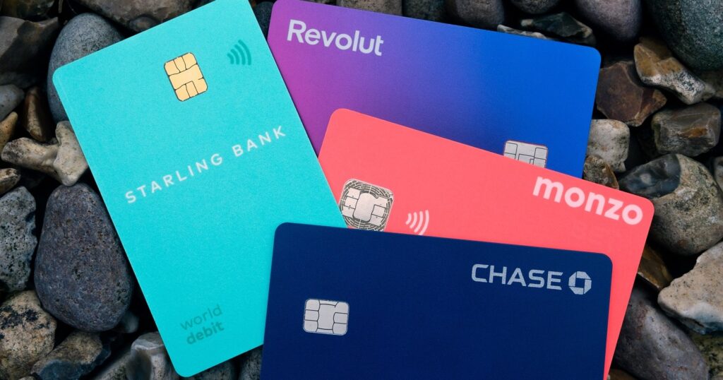 digital bank cards in the uk
