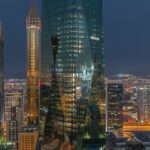 dubai night financial center