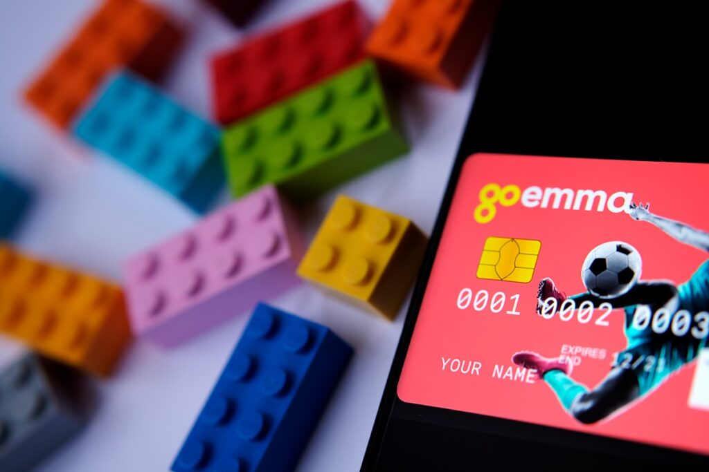 gohenry card and lego