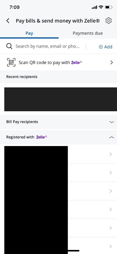 pay bills and send money with zelle