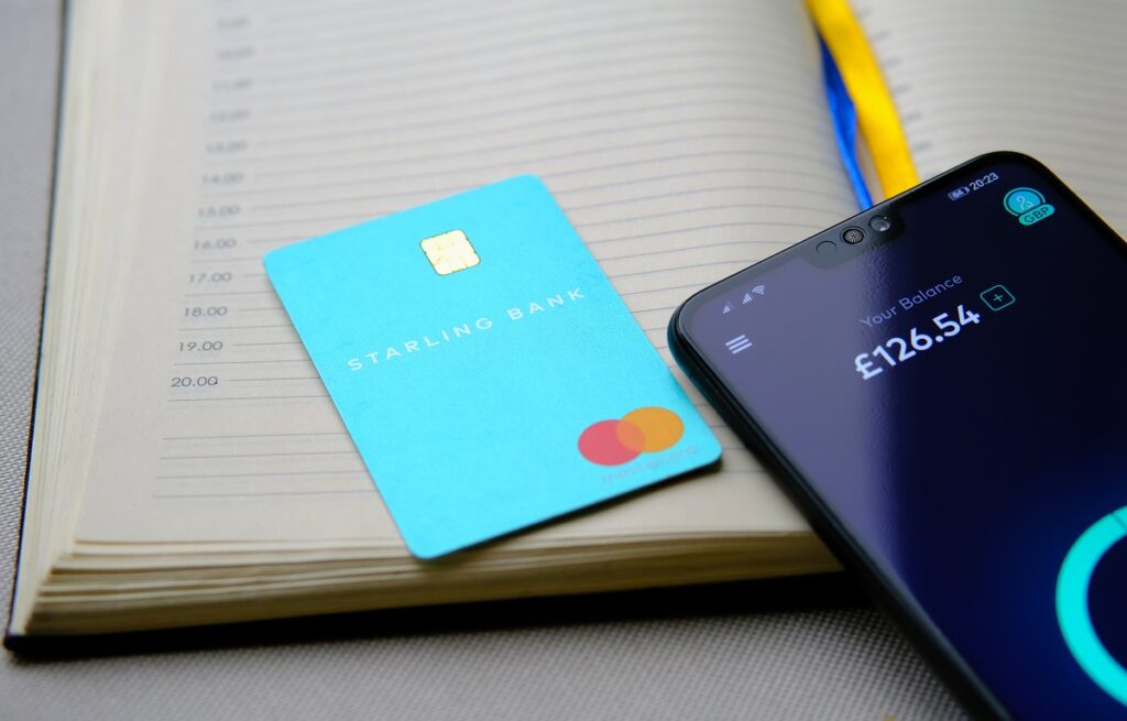 starling bank and paperbook