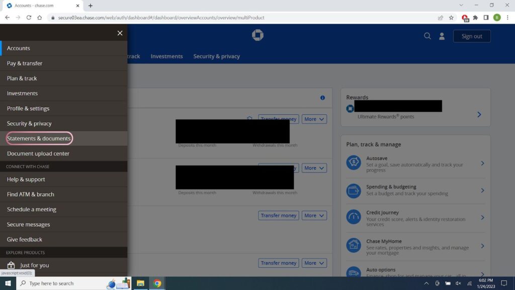 statements and documents