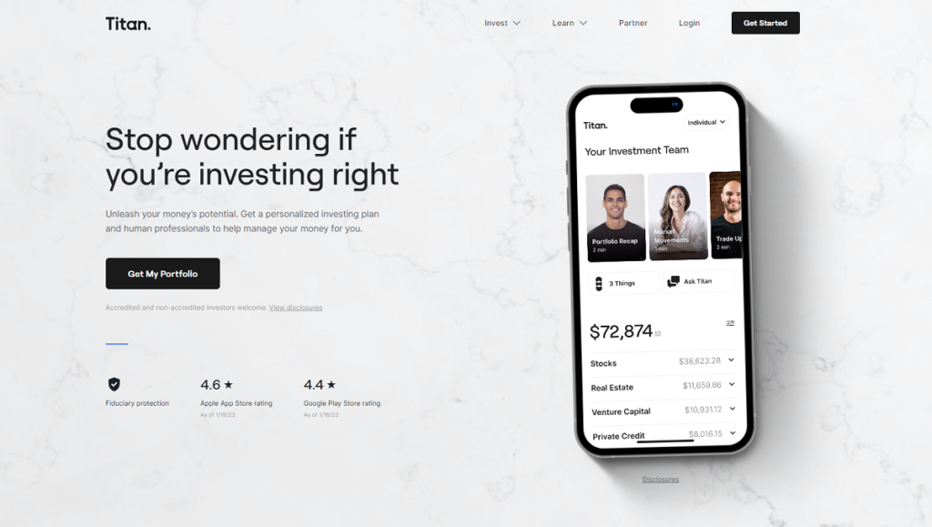 titan investing platform