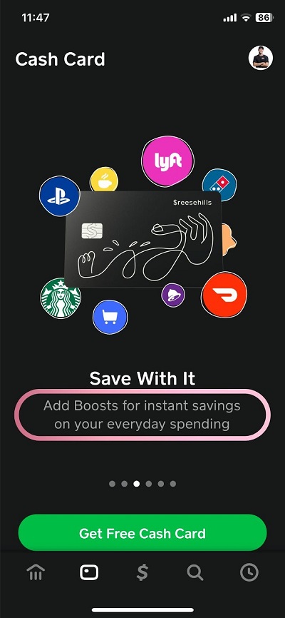 cash app card boosts