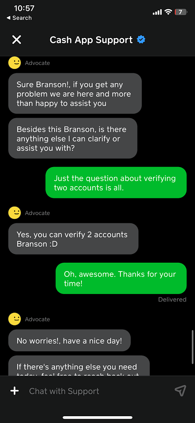 cash app verify two accounts 3