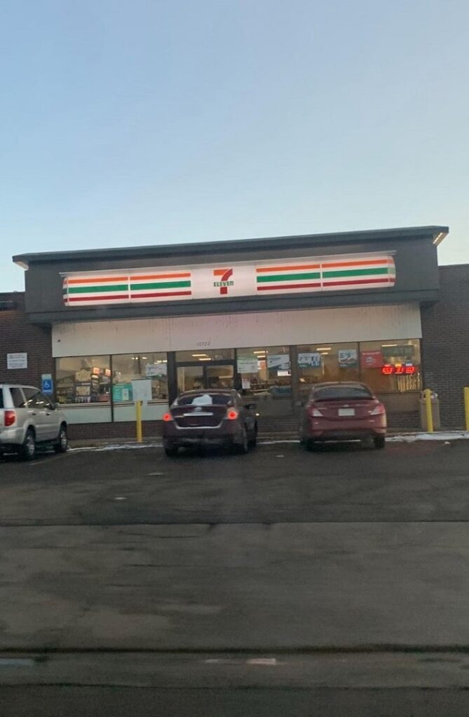 going to the 7-eleven