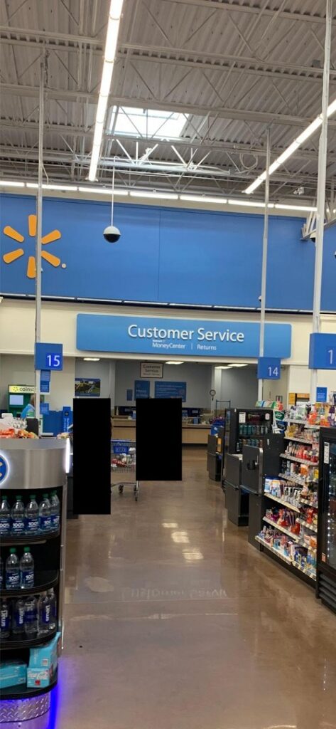 me in the walmart store